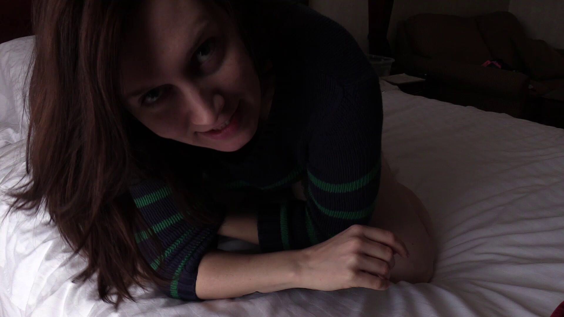Slutty BFF Teases Wet Hole