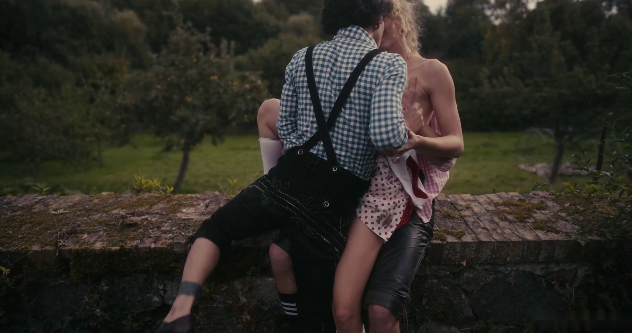 Bisexual Forest MMF Threesome